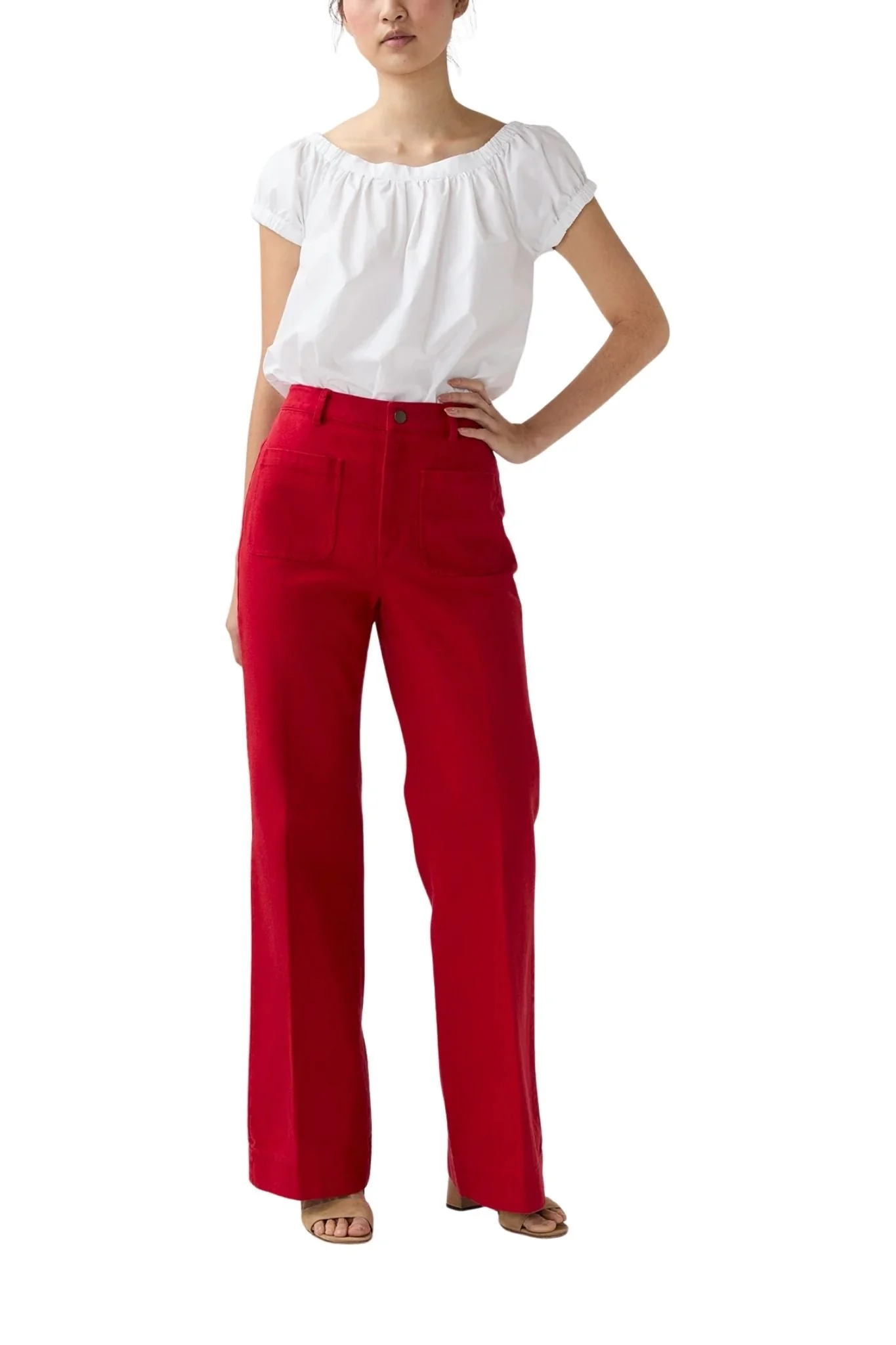 Ann Masburn Camille Patch-Pocket Jean - Image 6