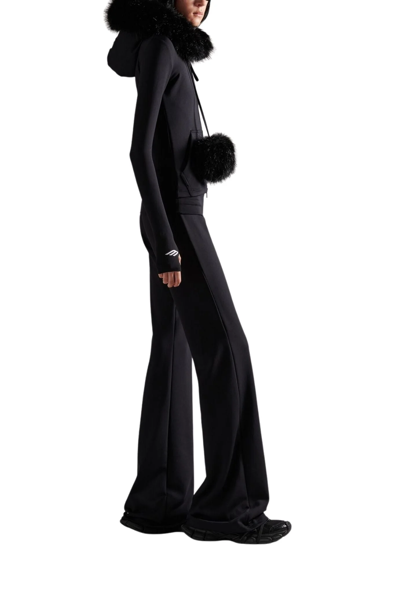 Balenciaga Furry Zip-up Hoodie - Image 3