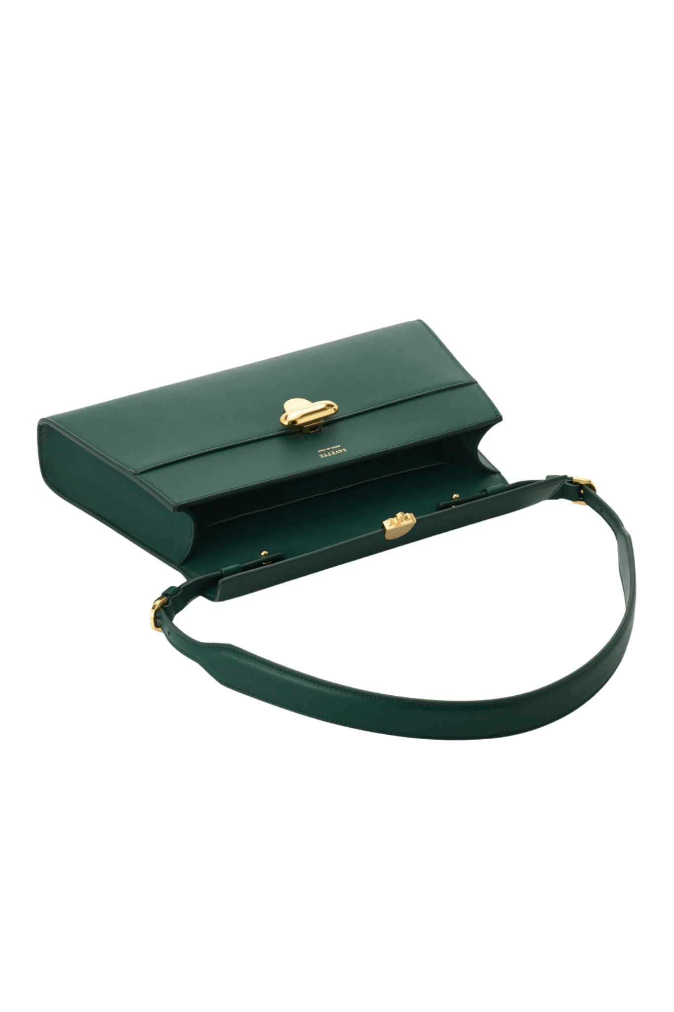 Savette Symmetry Shoulder Bag in Smooth Calf Leather - Image 6
