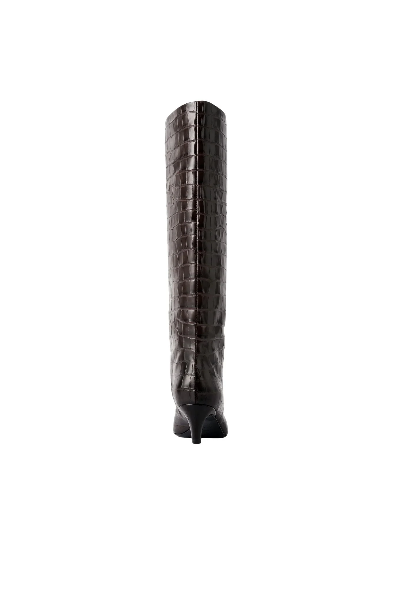 Toteme Croco-Embossed Wide-Shaft Boots - Image 5
